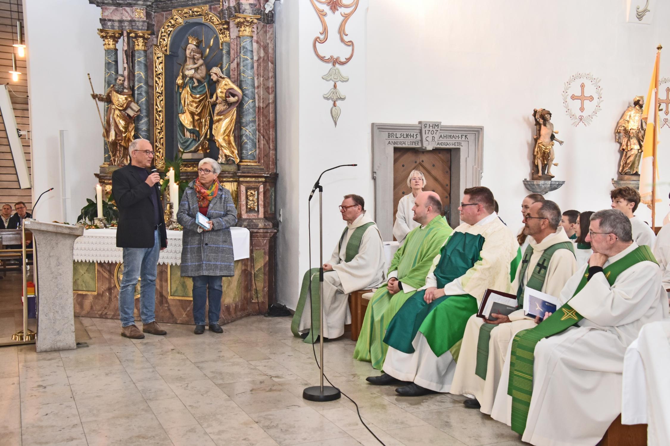 Amtseinführung Pfarrer Philipp Janek und Pfarrvikar Sebastian Heim