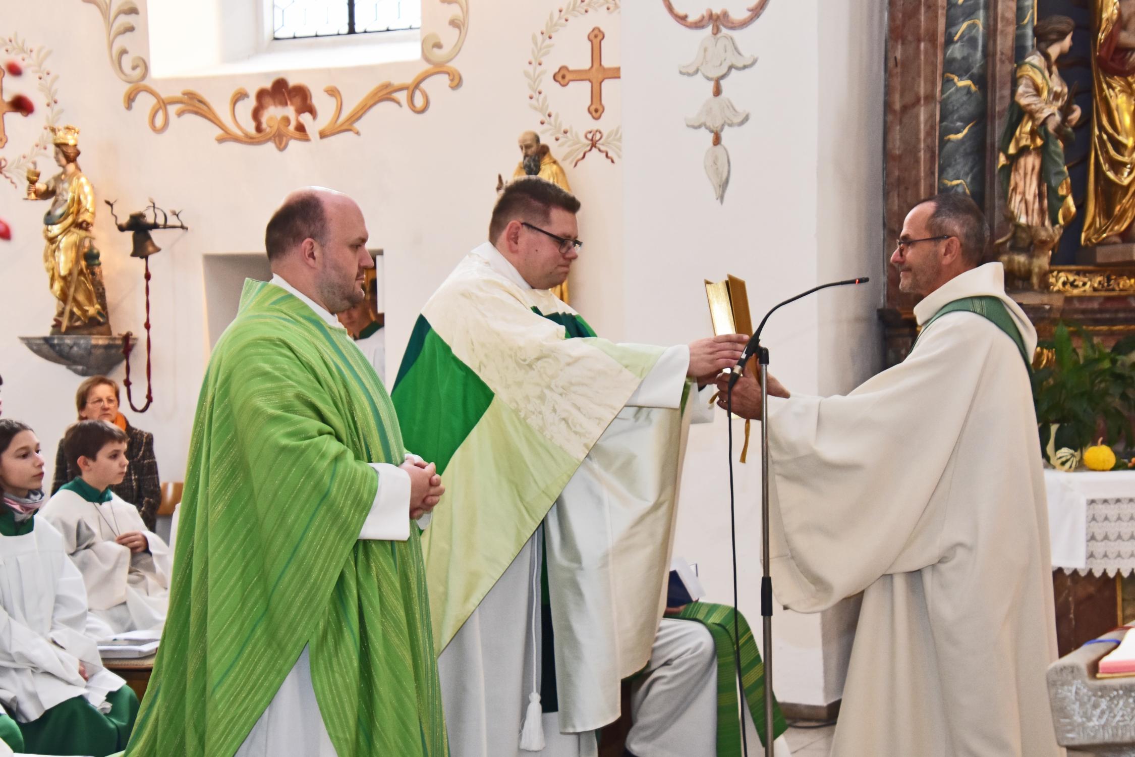 Amtseinführung Pfarrer Philipp Janek und Pfarrvikar Sebastian Heim