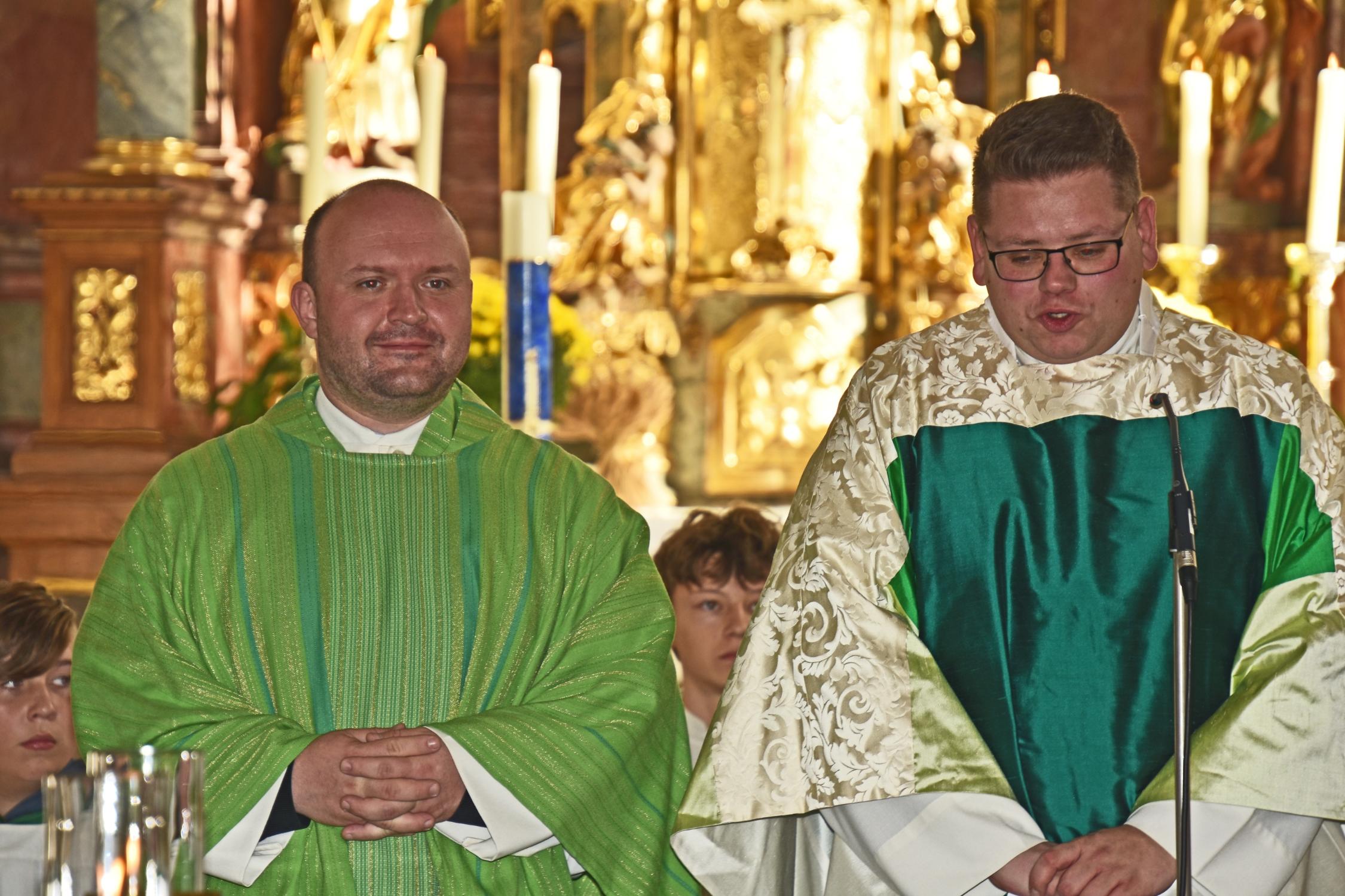 Amtseinführung Pfarrer Philipp Janek und Pfarrvikar Sebastian Heim
