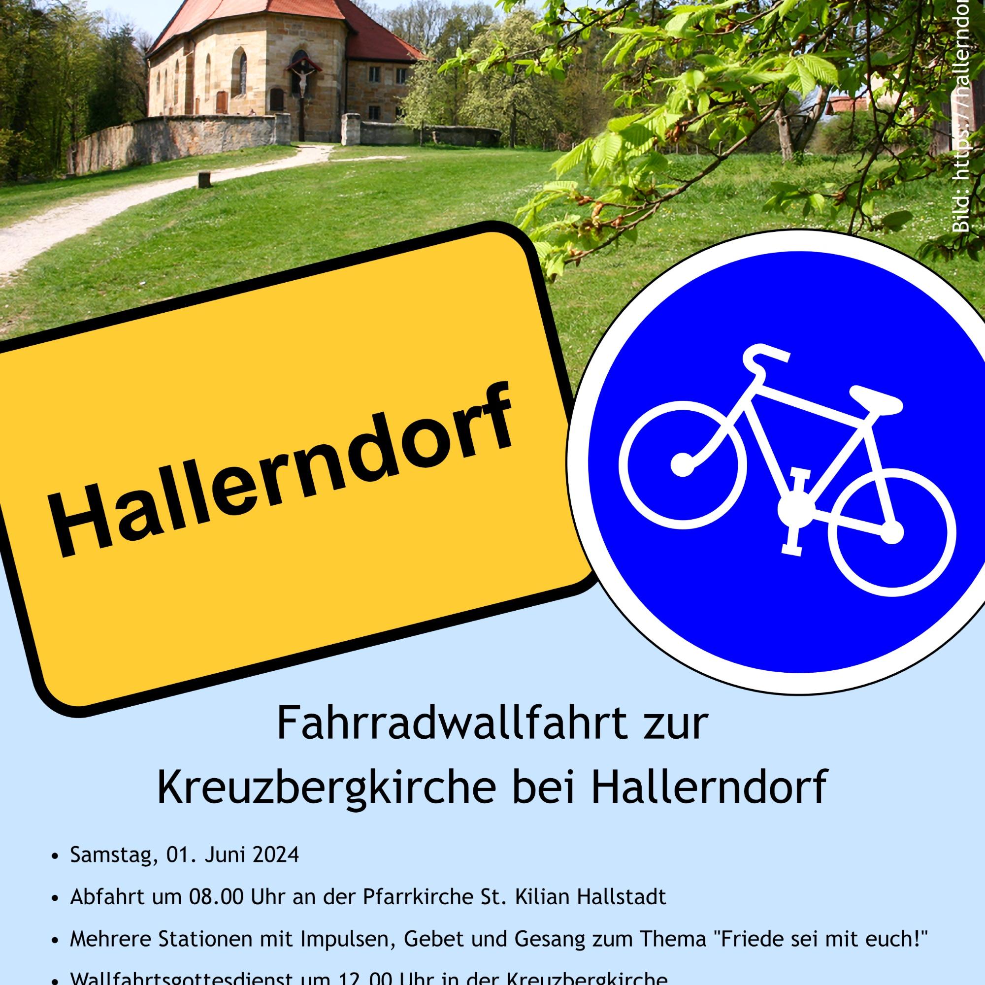 Fahrradwallfahrt nach Hallerndorf