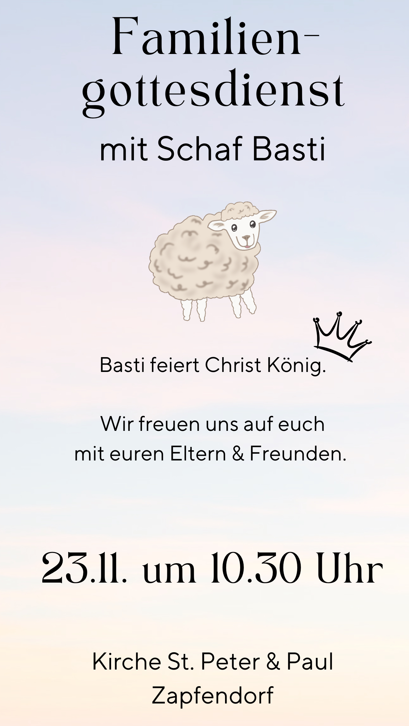 Familien, Gottesdienst, Zapfendorf, Christkönig