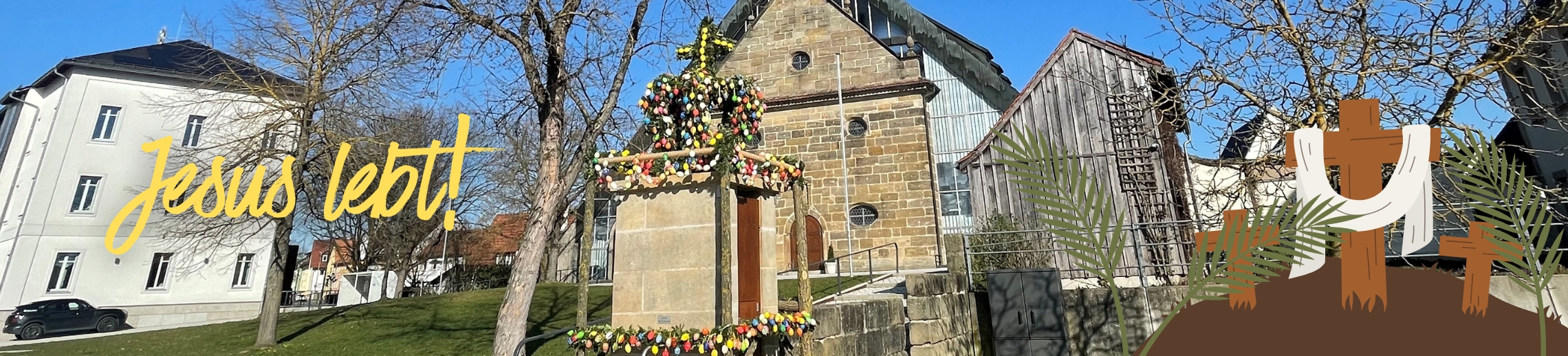 Banner Osterbrunnen