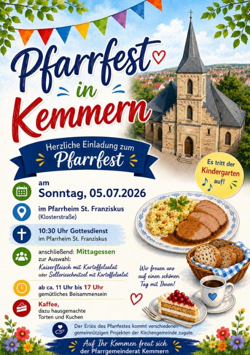 Pfarrfest Kemmern
