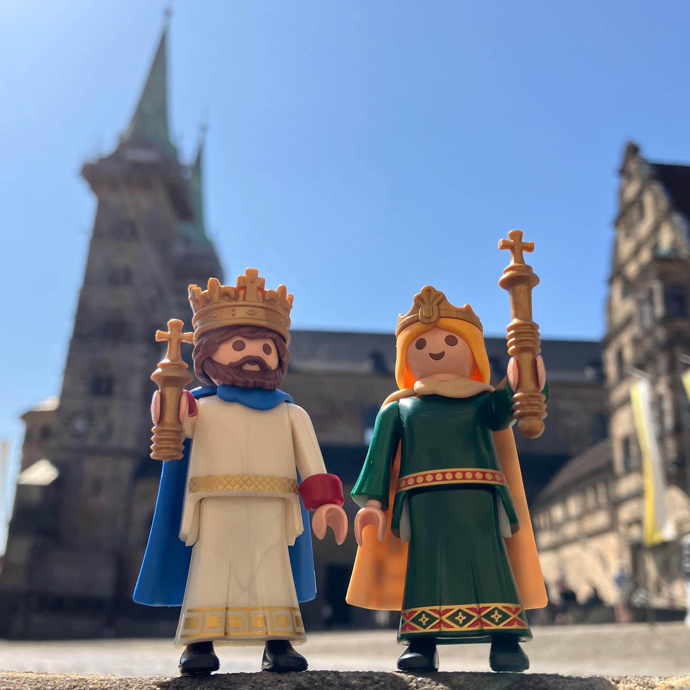 Playmobil-Set Heinrich und Kunigunde