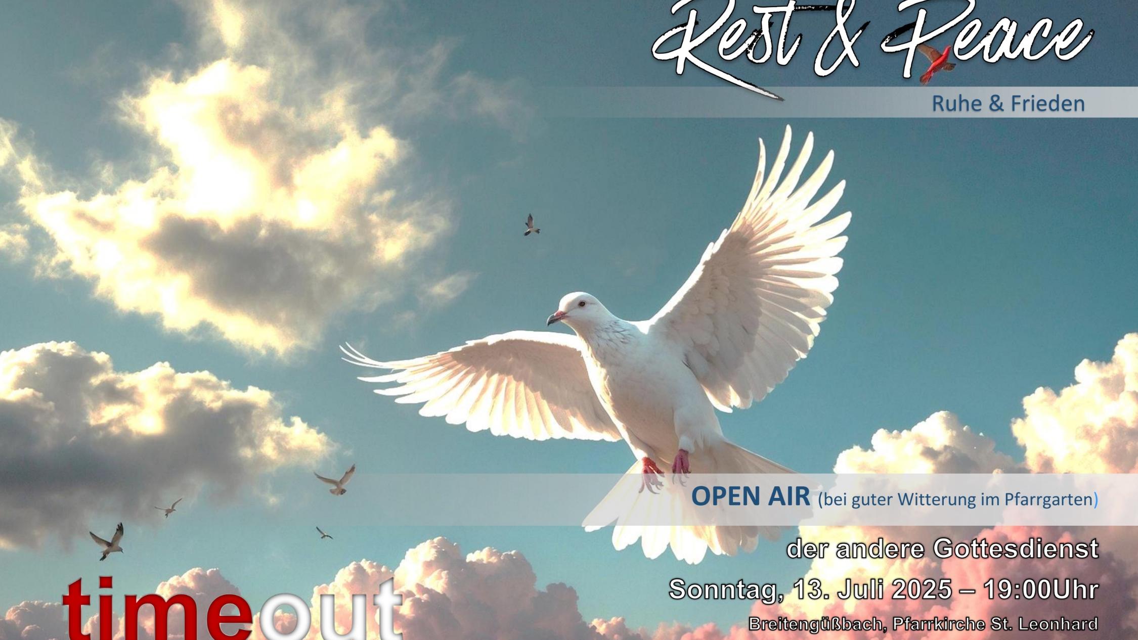 timeout - rest and peace