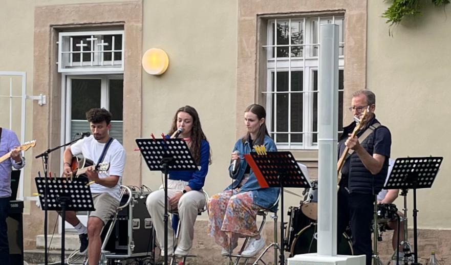 Die Timeout-Band Two-Generations in Breitengüßbach (c) SSB Main-Itz Die Timeout-Band Two-Generations in Breitengüßbach