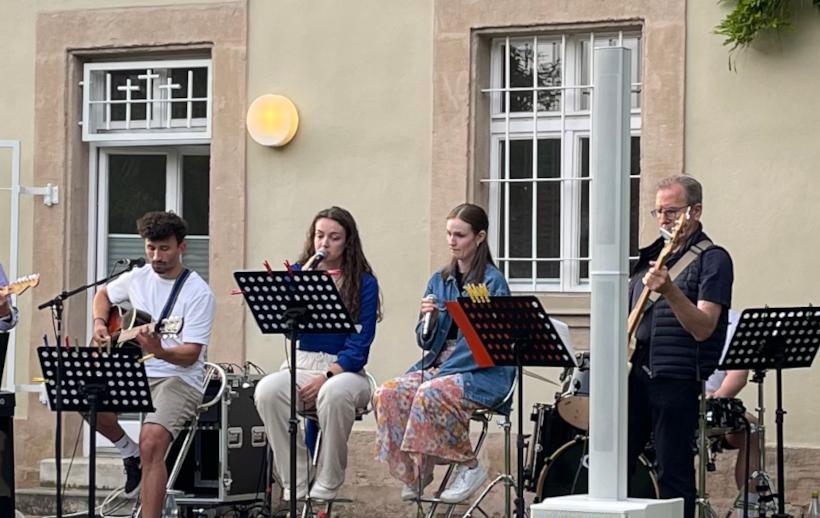 Die Timeout-Band Two-Generations in Breitengüßbach (c) SSB Main-Itz Die Timeout-Band Two-Generations in Breitengüßbach