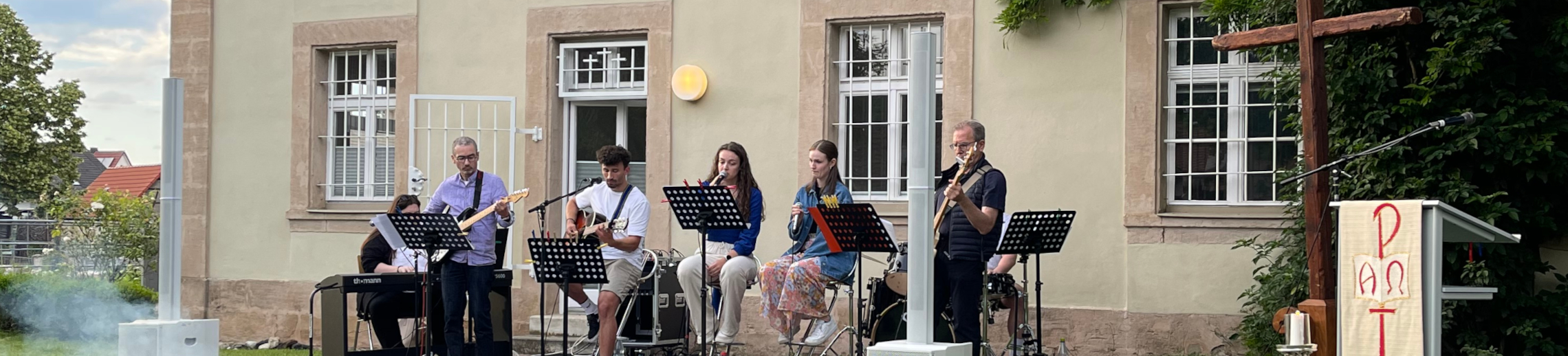 Die Timeout-Band Two-Generations in Breitengüßbach (c) SSB Main-Itz Die Timeout-Band Two-Generations in Breitengüßbach