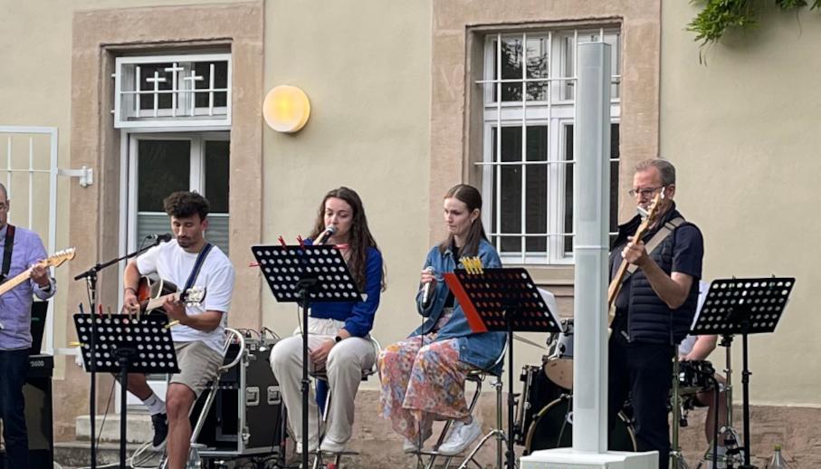 Die Timeout-Band Two-Generations in Breitengüßbach (c) SSB Main-Itz Die Timeout-Band Two-Generations in Breitengüßbach
