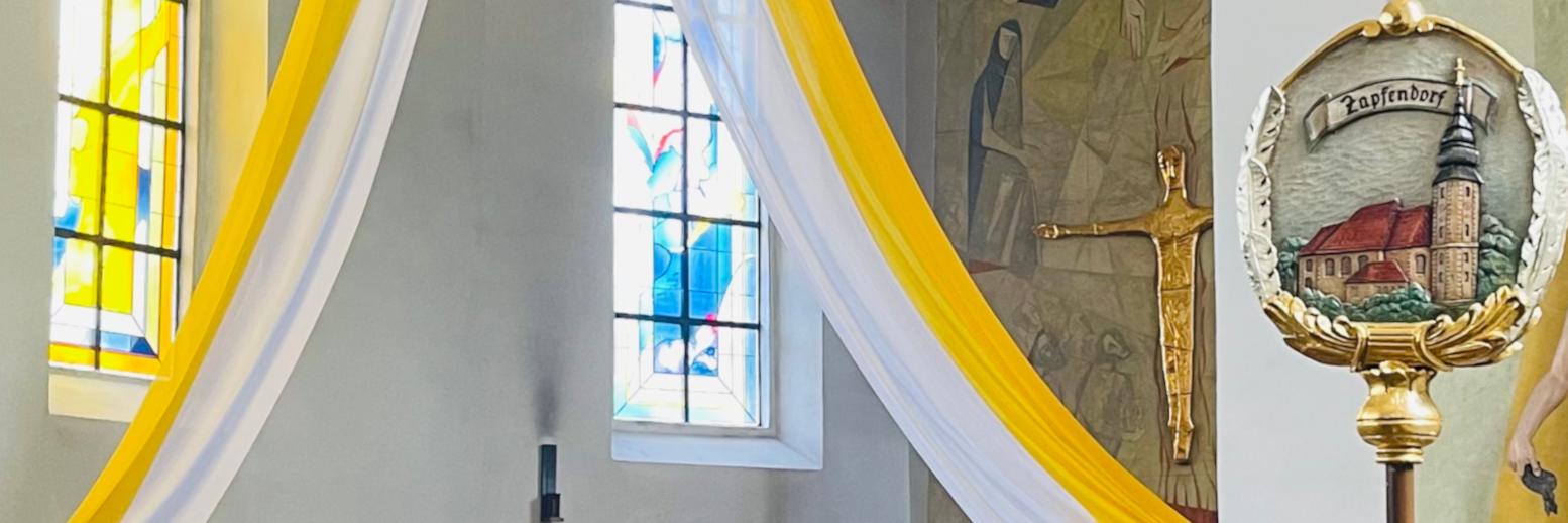 Zapfendorf Kirche Innenraum Slider-Bild