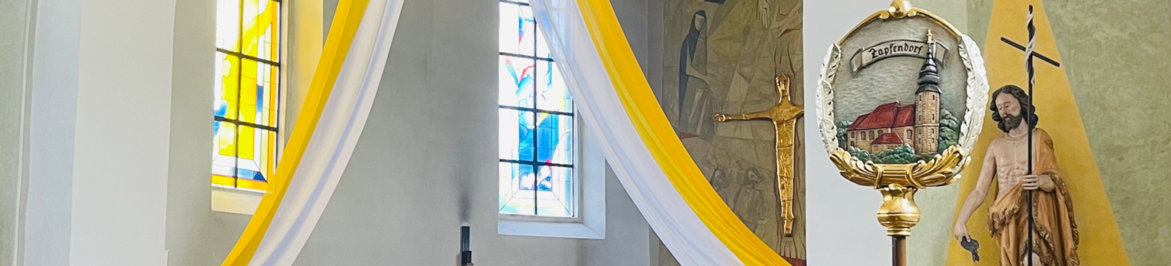 Zapfendorf Kirche Innenraum Slider-Bild (c) SSB Main-Itz Zapfendorf Kirche Innenraum Slider-Bild